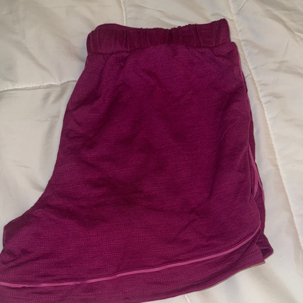Vibrant Magenta Athletic Shorts for Women - Picture 7 of 8